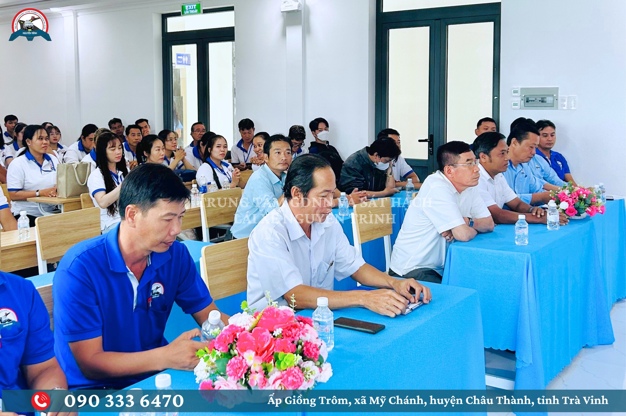 HƠN 100 HỌC VIÊN HẠNG B KHÓA K01.2025 CỦA TRUNG TÂM GDNN & SHLX NGUYỄN TRÌNH THAM GIA KỲ KIỂM TRA CẤP GIẤY XÁC NHẬN HOÀN THÀNH KHOÁ ĐÀO TẠO LÁI XE Ô TÔ