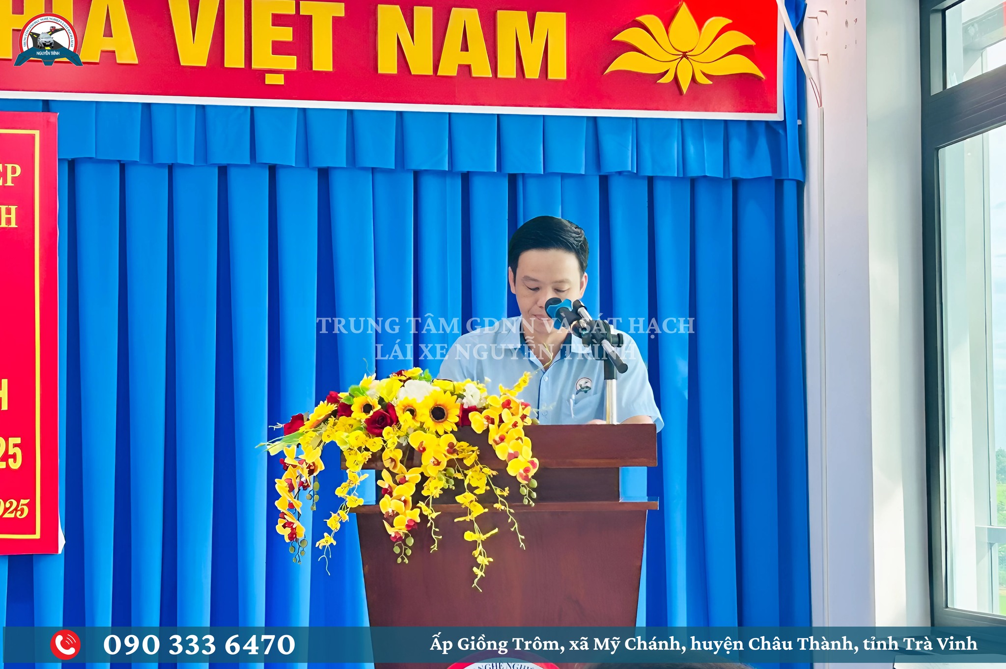 HƠN 100 HỌC VIÊN HẠNG B KHÓA K01.2025 CỦA TRUNG TÂM GDNN & SHLX NGUYỄN TRÌNH THAM GIA KỲ KIỂM TRA CẤP GIẤY XÁC NHẬN HOÀN THÀNH KHOÁ ĐÀO TẠO LÁI XE Ô TÔ