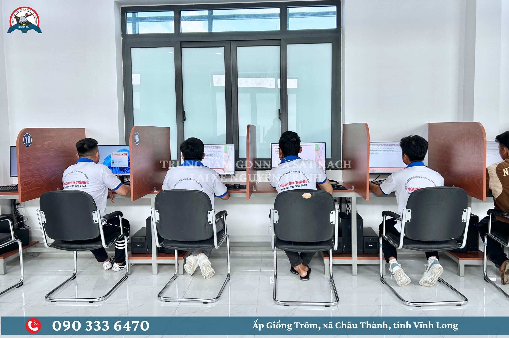 CÁC HỌC VIÊN KHOÁ C1.K1.2025 CỦA TRUNG TÂM GDNN & SHLX NGUYỄN TRÌNH THAM GIA KỲ KIỂM TRA CẤP GIẤY XÁC NHẬN HOÀN THÀNH KHOÁ ĐÀO TẠO LÁI XE Ô TÔ