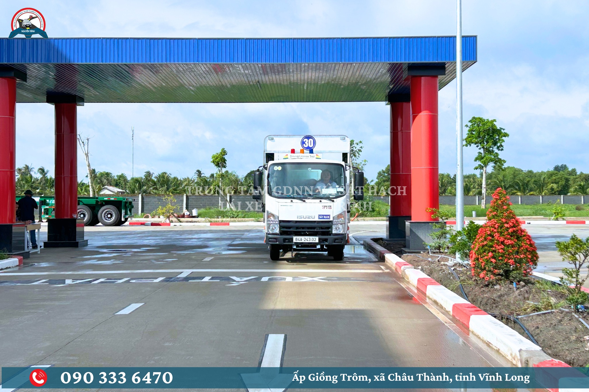 CÁC HỌC VIÊN KHOÁ C1.K1.2025 CỦA TRUNG TÂM GDNN & SHLX NGUYỄN TRÌNH THAM GIA KỲ KIỂM TRA CẤP GIẤY XÁC NHẬN HOÀN THÀNH KHOÁ ĐÀO TẠO LÁI XE Ô TÔ