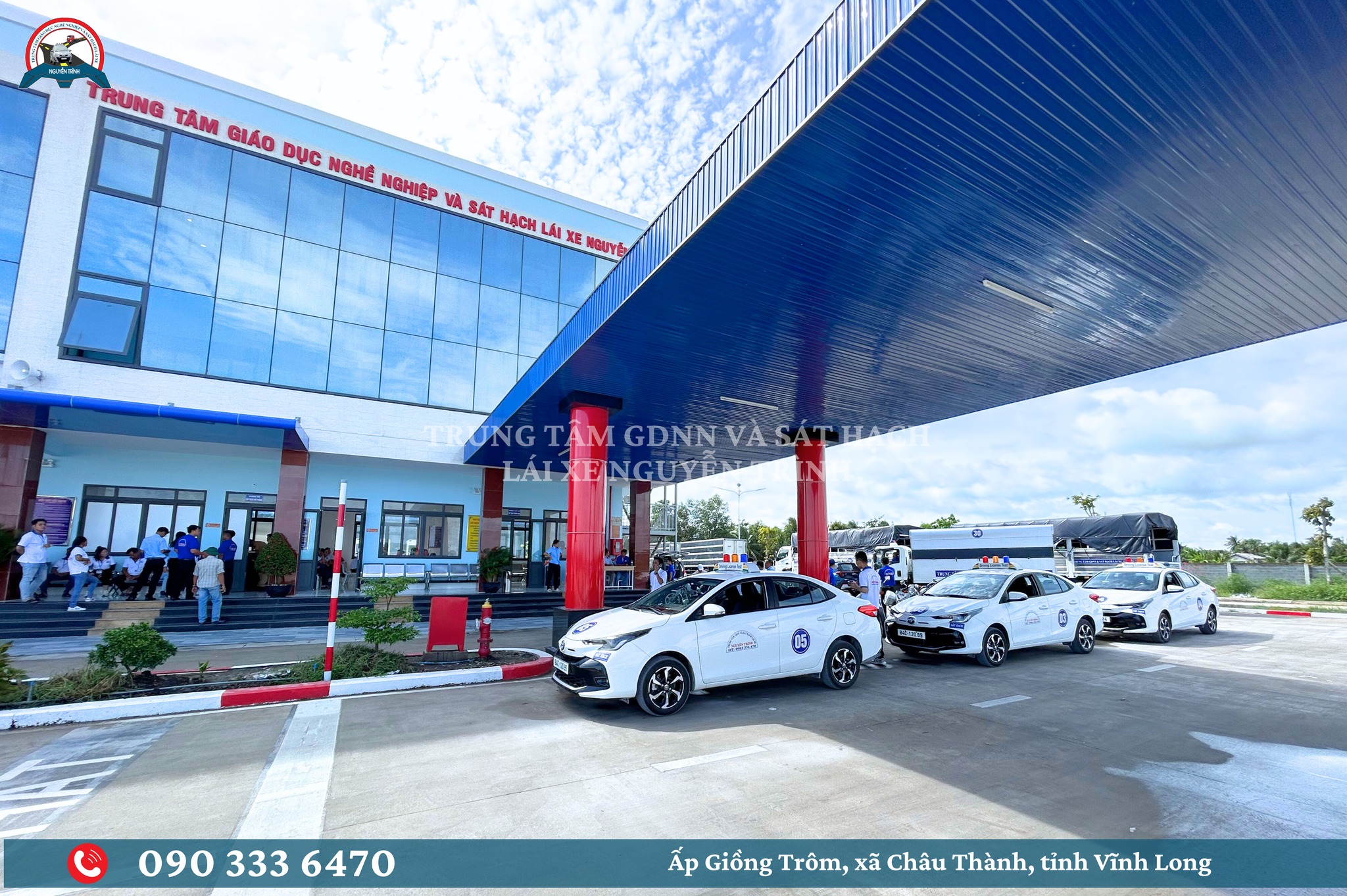 Kỳ sát hạch hạng B đầu tiên của các học viên đăng ký học trực tiếp tại Nguyễn Trình